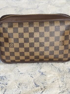 Louis Vuitton Damier Ebene Trousse Toilette 25